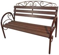 Фото  скамья дуэт-люкс (1264х680хh930) производитель Металл-Конструкция