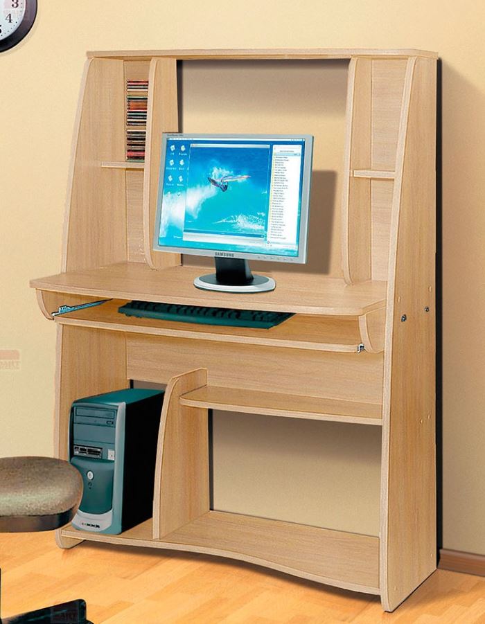 Фото Стол компьютерный СК 3  от производителя Фант-мебель в Судаке по цене 6&nbsp;020 ₽