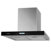 Вытяжка купольная Prima plus 60 (600х500хh400(780)) (Материал Металл/Стекло , Цвет Металлик/Черный) в Судаке от производителя 