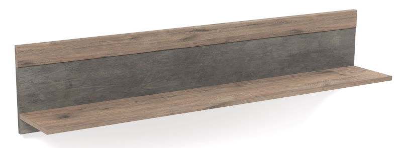 Фото Полка навесная Денвер Д-7 от производителя СБК в Судаке по цене 3&nbsp;120 ₽