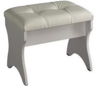 Пуф Алиса (3 категория, белый, светлый  (Мебельсон) ) в Судаке от производителя 