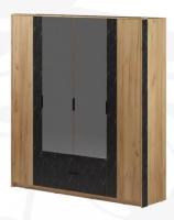 Шкаф Ольга-4 (203) четырехдверный - дуб золотистый