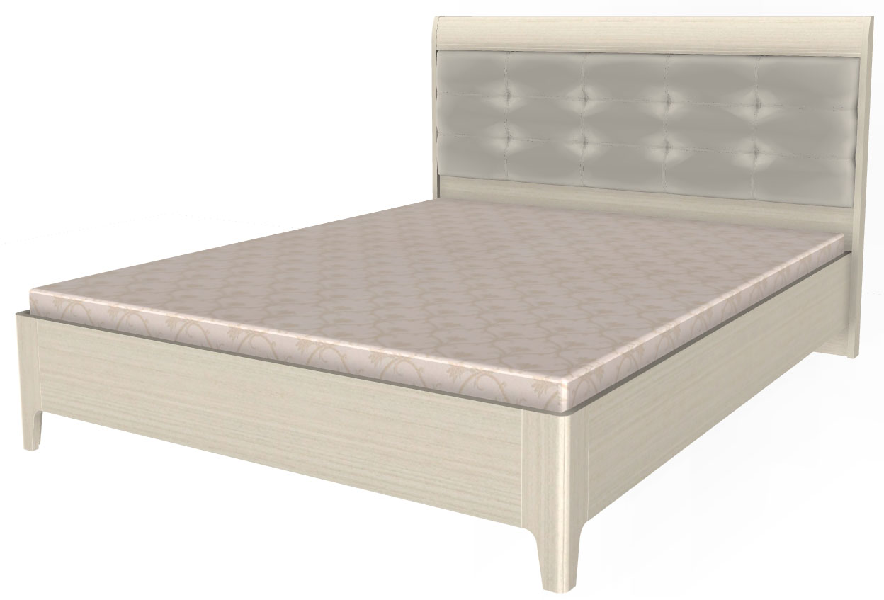 Фото Кровать двуспальная Камелия КР-2073 (СМ 160х200) с ламельным основанием от производителя Лером в Судаке по цене 35&nbsp;510 ₽