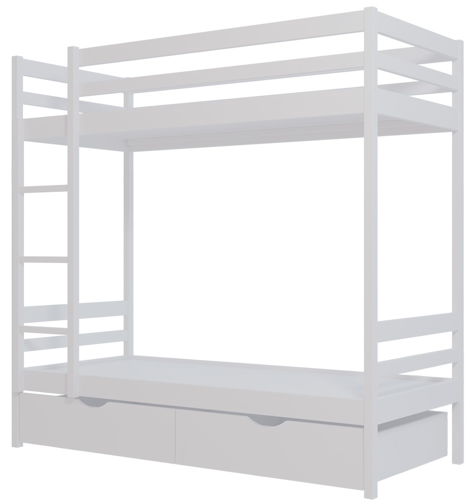 Фото Кровать двухъярусная №1 (СМ 80х190) с основанием в Судаке по цене 28 620 ₽ от производителя Фант-мебель, код товара 2000002085904, 2000002085911, 2000002085928, 2000002085935 шт Фото Кровать двухъярусная №1 (СМ 80х190) с основанием от производителя Фант-мебель в Судаке по цене 28 620 ₽