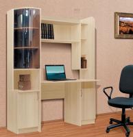 Стол компьютерный Омега-1  (лдсп, лдсп-венге,  венге, дуб млечный (Фант-мебель) ) в Судаке от производителя 