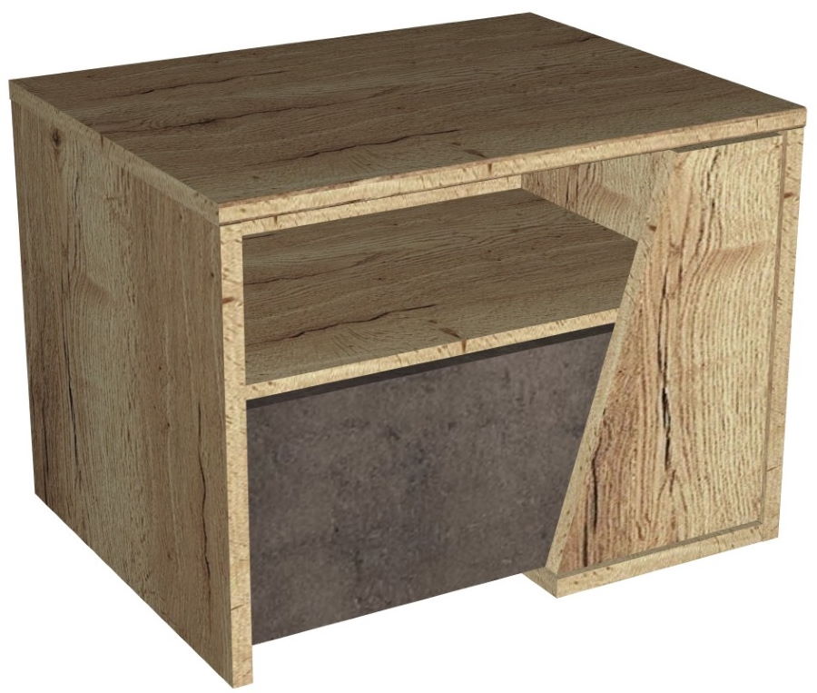 Фото Тумба прикроватная Стреза в Судаке по цене 2 780 ₽ от производителя СБК, код товара 2000001646984 шт Фото Тумба прикроватная Стреза от производителя СБК в Судаке по цене 2 780 ₽