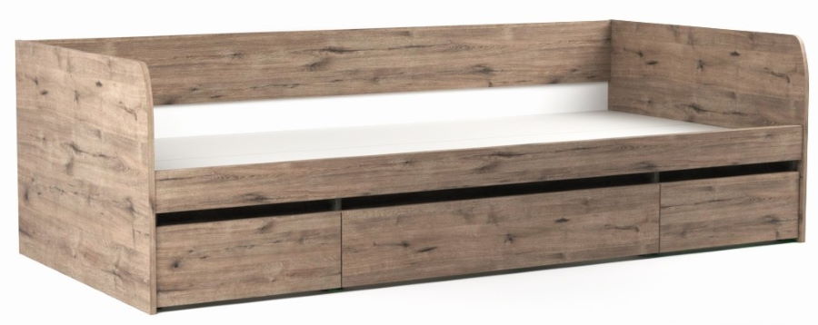 Фото Кровать односпальная Денвер (СМ 90х200) с ящиками с основанием от производителя СБК в Судаке по цене 25&nbsp;200 ₽