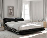 Кровать двуспальная Carlton (СМ 180х200) с основанием в интернет магазине Планета Комфорта Фото krovati-s-myagkoy-spinkoy кровать двуспальная carlton (см 180х200) с основанием производитель Вега