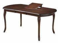 Стол обеденный Аликанте (Alicante AL-T4EXЗ) (№4 массив дерева, мдф шпон-темный орех,  темный орех (ТМК) ) в Судаке от производителя 