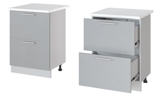 Фото Кухня Бронкс стол-рабочий Н-62 от производителя Леко в Судаке по цене 7&nbsp;200 ₽