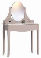 Стол туалетный Брауни (Brownie)-43 (лдсп, лдсп белый,  мокко, мокко-белый (Глазов) ) в Судаке от производителя 