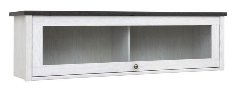 Фото Полка-витрина Порто SFW1W от производителя Black Red White (БРВ) в Судаке по цене 10 470 ₽