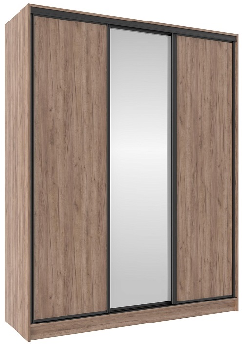 Фото Шкаф-купе 2000 Домашний (3 двери) от производителя Глазов в Судаке по цене 40&nbsp;330 ₽