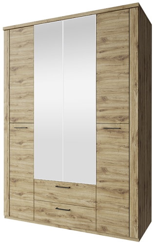 Фото Шкаф 4DG2S Дорсет (Doorset) (150) четырехдверный от производителя Анрэкс в Судаке по цене 47 800 ₽