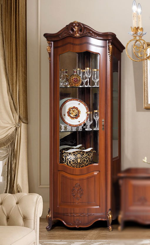 Фото Шкаф-витрина Аллегро 2 от производителя Слониммебель в Судаке по цене 39 300 ₽