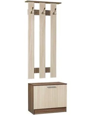 Фото Вешалка с тумбой малая Машенька от производителя Мебель Маркет в Судаке по цене 5 530 ₽