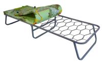 Фото  раскладушка юниор-4 (с матрасом) производитель Металл-Конструкция