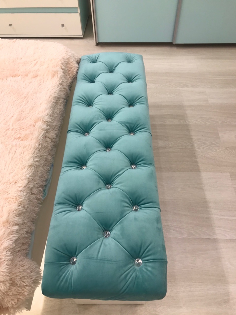 Фото Банкетка Тифани ПФ-01 от производителя Мебелони в Судаке по цене 7 930 ₽