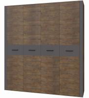 Фото  шкаф куба шр-4 (198) без зеркал четырехдверный производитель Браво-мебель