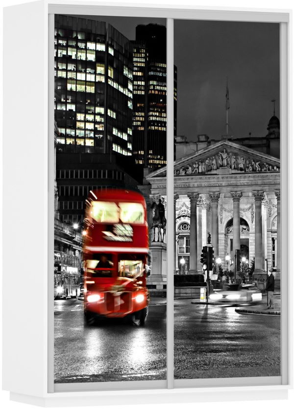 Фото Шкаф-купе Экспресс Дуо Фото (1,6х0,6х2,2 - 2 двери) от производителя Мебельная компания Е1 в Судаке по цене 39&nbsp;840 ₽