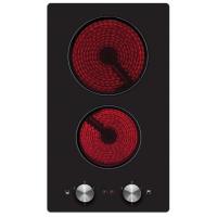 Варочная поверхность электрическая 2-х конф. Ventolux VB 62 (510х290хh46) (Материал корпуса Стеклокерамика , Цвет корпуса Чёрный) в Судаке от производителя 