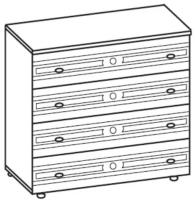 Фото mebel-dlya-gostinits комод вега-10 производитель Ставрополь Мебель