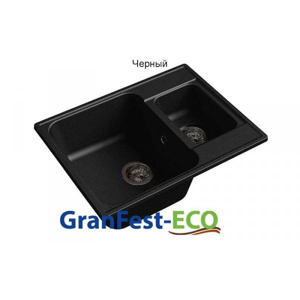 Фото Мойка Granfest eco-09 (ГР 620х480хh200) (шир.ящ.min 600) без сифона от производителя Granfest в Судаке по цене 3 730 ₽