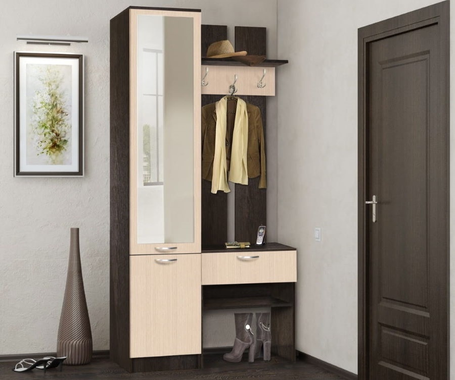 Фото Прихожая Иннэс-3 (левая) от производителя Диал в Судаке по цене 7&nbsp;650 ₽