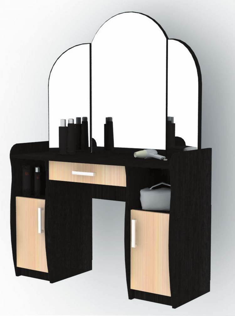 Фото Стол трюмо с зеркалом Галант-2  от производителя Пирамида в Судаке по цене 9&nbsp;510 ₽