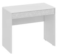 Стол туалетный Амели  (лдсп, мдф-белый глянец,  белый глянец, белый глянец (ТриЯ) ) в Судаке от производителя 