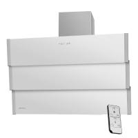 Вытяжка наклонная Cascada 60 (600х415хh1100(1400)) (Материал Металл/Стекло , Цвет Металлик/Черный) в Судаке от производителя 