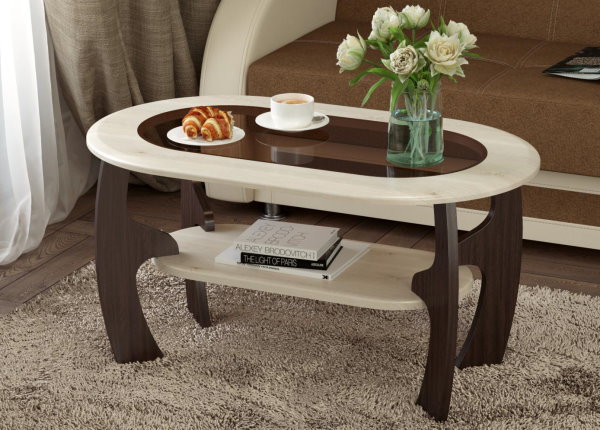 Фото Стол журнальный Маджеста-2 от производителя Олмеко в Судаке по цене 6&nbsp;650 ₽