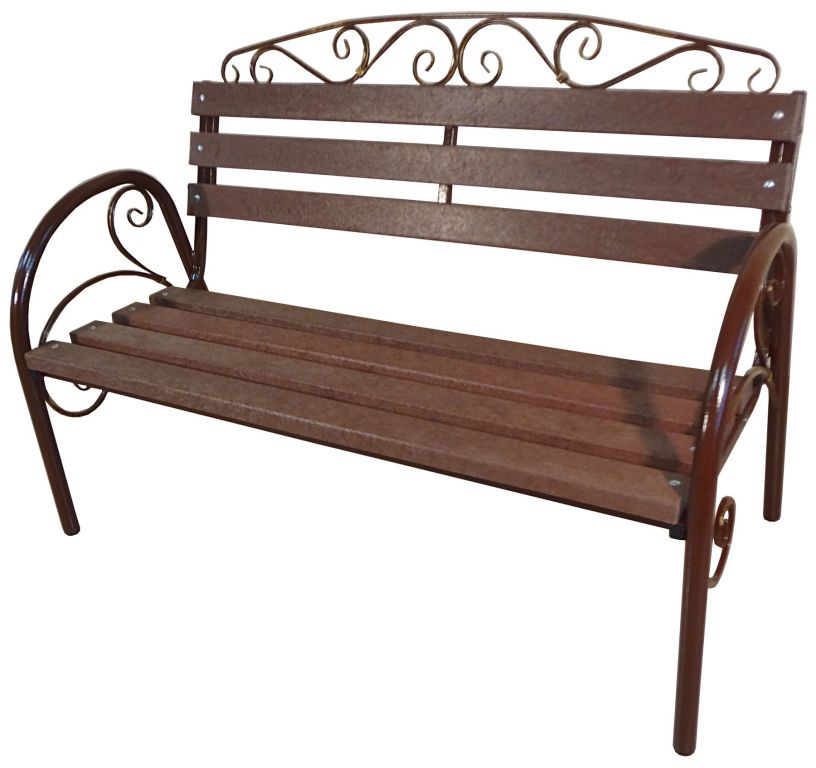 Фото Скамья Дуэт-Люкс (1264х680хh930) от производителя Металл-Конструкция в Судаке по цене 11 280 ₽