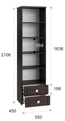 Фото Пенал Изабель ИЗ-63К с зеркалом в Судаке по цене 25 320 ₽ от производителя Компасс, код товара 2000002349891, 2000002349907 шт Фото Пенал Изабель ИЗ-63К с зеркалом от производителя Компасс в Судаке по цене 25 320 ₽