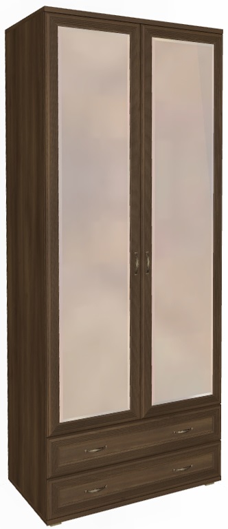 Фото Шкаф Карина ШК-1007 (90) двухдверный от производителя Лером в Судаке по цене 36 540 ₽