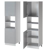 Кухня Бронкс пенал П-60 (белый, бетон,(Леко)) в Судаке от производителя 