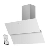 Вытяжка наклонная Plym 60 (596х410хh835(1115)) (Материал Металл/Стекло , Цвет Металлик/Черный) в Судаке от производителя 