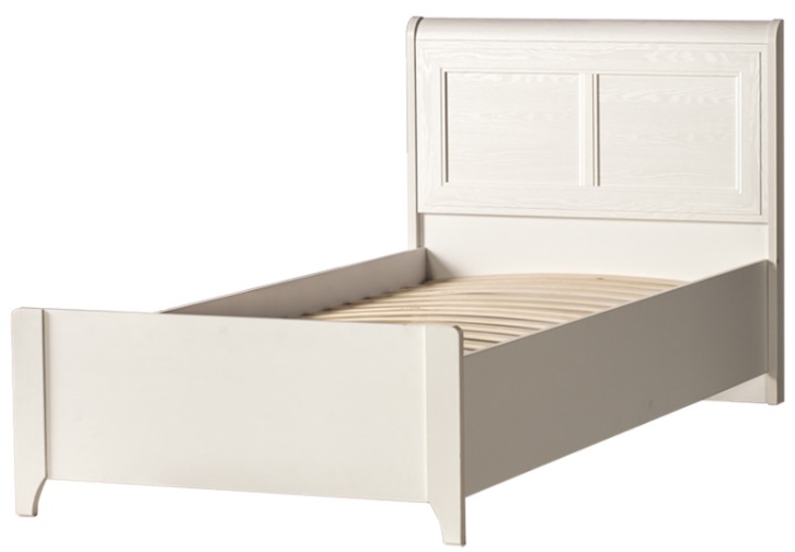 Фото Кровать односпальная Белла 249 (СМ 90х200) с основанием от производителя Яна в Судаке по цене 16 720 ₽