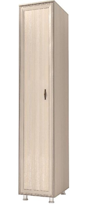 Пенал Классика (400) с дверью (дуб светлый, дуб светлый (Комфортная мебель) ) Пенал Классика (400) с дверью (дуб светлый, дуб светлый (Комфортная мебель) )