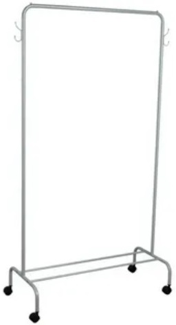 Фото Вешалка гардеробная Радуга 2 на колесах от производителя Завод металлических изделий в Судаке по цене 2 150 ₽