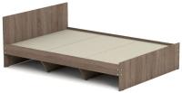 Кровать двуспальная К-14 (СМ 160х200) комплектуется настилом ( 160х200 , ЛДСП , венге , без подъемного мех. , без ящиков , без матраса (Ромис) ) в Судаке от производителя 