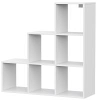 Стеллаж Токио (лесенка) (белый текстурный (No name) ) в Судаке от производителя 