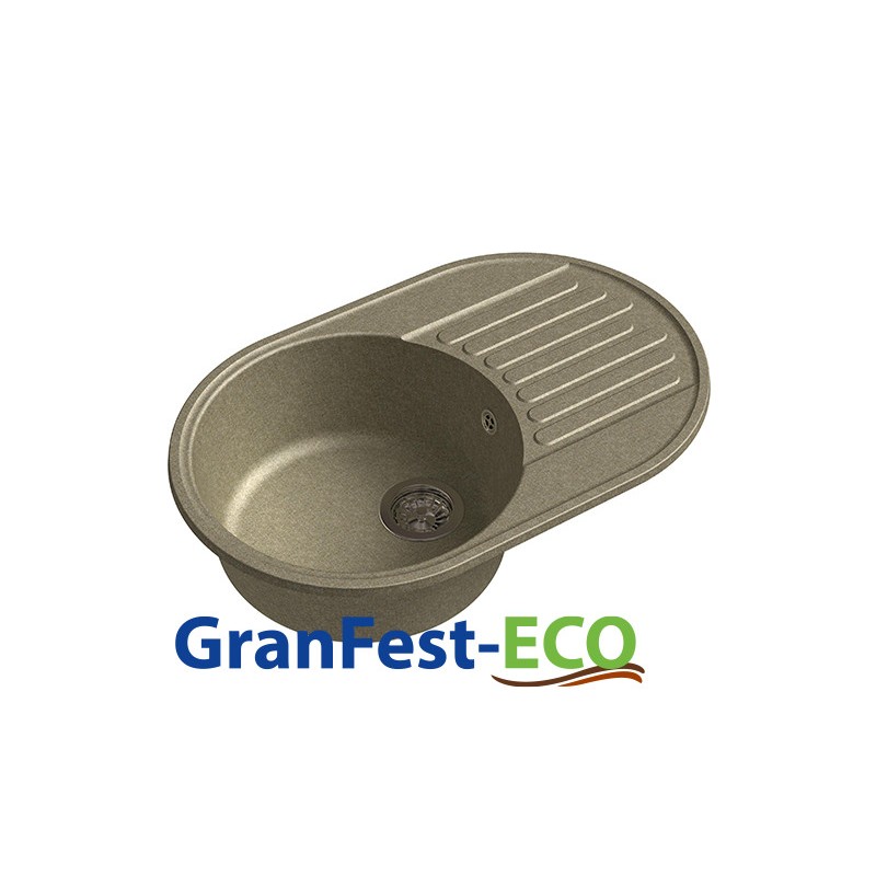 Фото Мойка Granfest eco-18 (ГР 740х480хh200) (шир.ящ.min 720) без сифона от производителя Granfest в Судаке по цене 4 050 ₽
