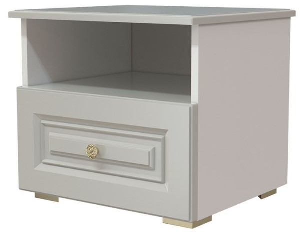 Фото Тумба прикроватная Олимп (1 ящ.) от производителя Браво-мебель в Судаке по цене 6 140 ₽