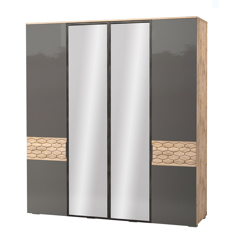 Фото Шкаф Дели 79 (199) четырехдверный от производителя Яна в Судаке по цене 82 830 ₽