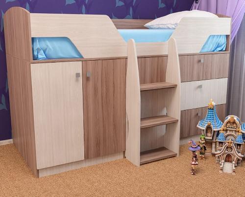 Кровать детская Лимбо (СМ 80х180) в интернет магазине Планета Комфорта Фото krovati-detski кровать детская лимбо (см 80х180) производитель Пирамида