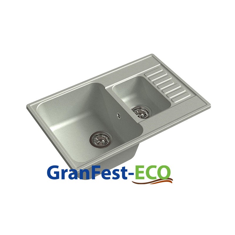 Фото Мойка Granfest eco-21К (ГР 740х480хh200) (шир.ящ.min 720) без сифона от производителя Granfest в Судаке по цене 4 100 ₽