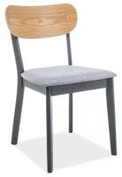Стул Signal Vitro ( Обивка стула:ткань, графит/дуб, серый (Signal) ) в Судаке от производителя 