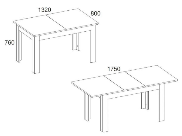 Фото Стол раздвижной Брасс (Brass) от производителя Анрэкс в Судаке по цене 16 170 ₽