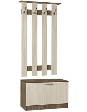 Фото Вешалка с тумбой Машенька (800) от производителя Мебель Маркет в Судаке по цене 6 770 ₽